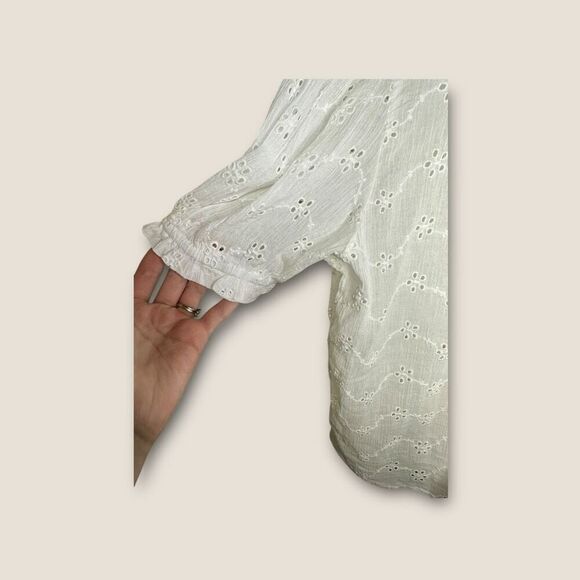 Revolve Free People Letters to Juliet Top in Ivory Size Small NWT - Picture 4 of 7